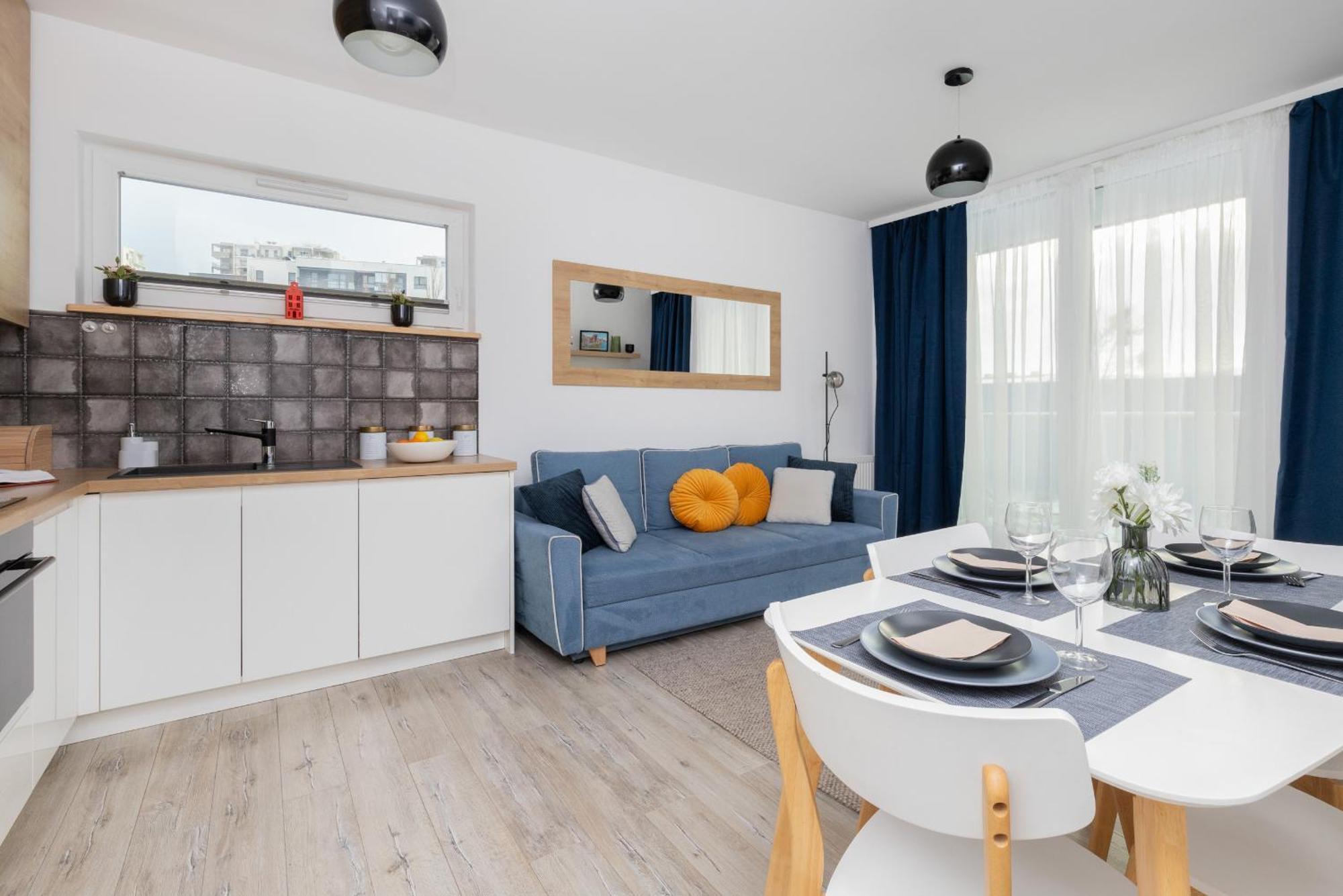 Solvo Apartment With Balcony & Parking Gdansk Przymorze By Noclegi Renters Ngoại thất bức ảnh
